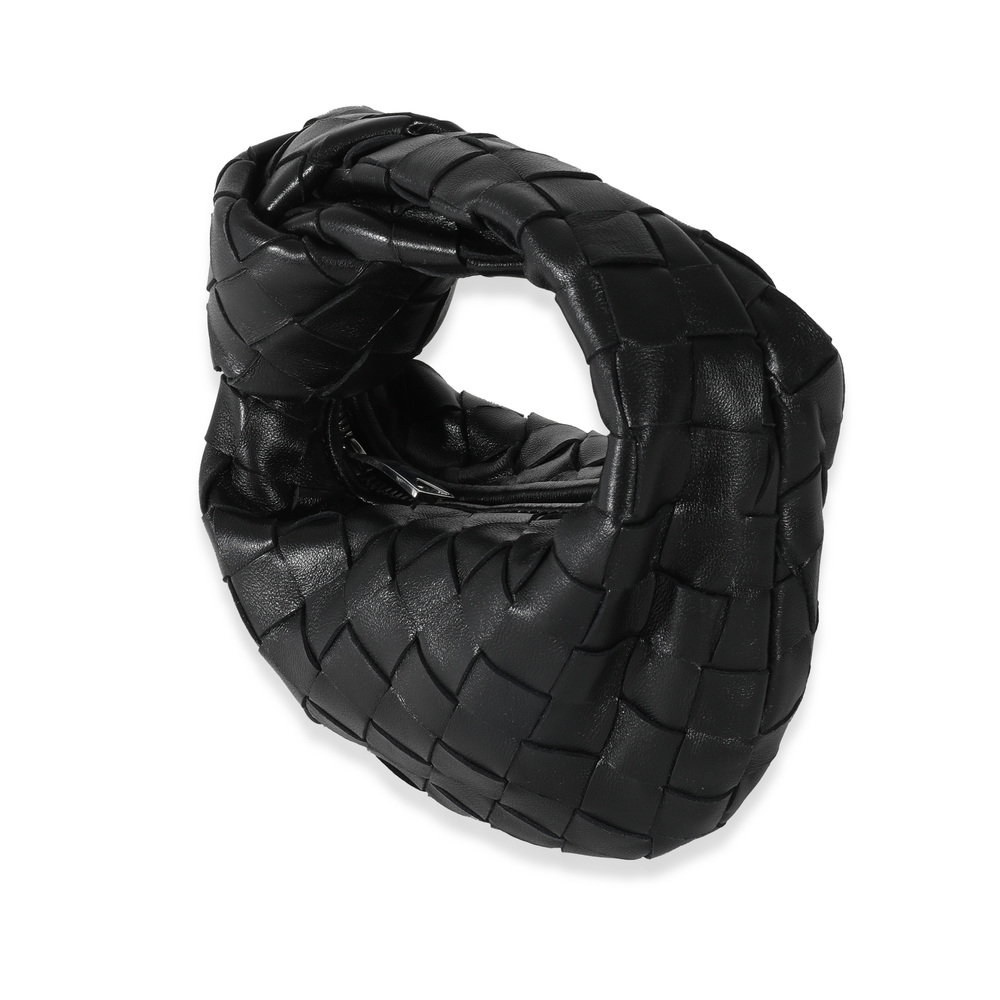 Bottega Veneta Black Intrecciato Lambskin Candy Jodie - Picture 3 of 6